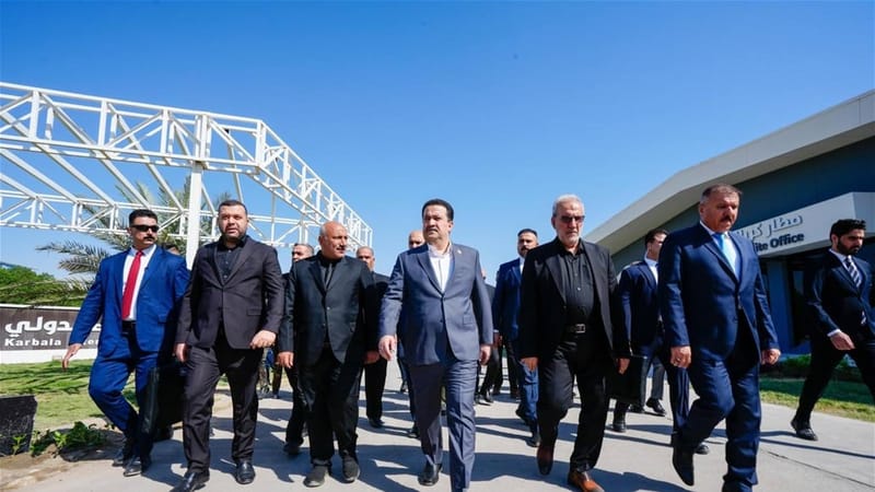 السوداني يوجه بعقد اجتماع دوري كل شهرين لمتابعة تقدم العمل بمطار كربلاء