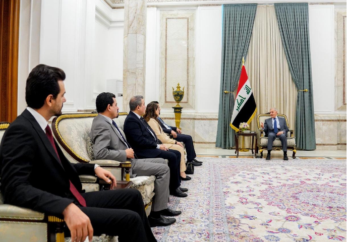 رئيس الجمهورية لرئيس وأعضاء مجلس أمناء شبكة الإعلام: ندعم الإعلام الحر والمستقل