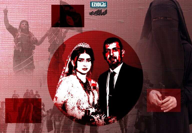 «حب يهزم داعش».. إيزيدي يكرر عرسه من زوجته المختطفة لـ9 سنوات