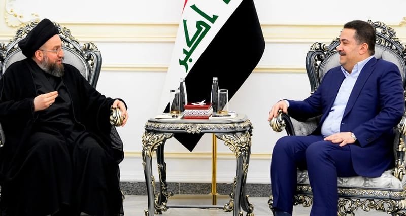 السوداني والحكيم يؤكدان أهمية تضافر جهود جميع القوى السياسية من أجل دعم الحكومة