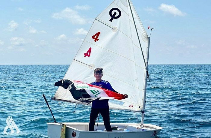 وسام فضي للعراق في بطولة بنغازي الدولية بالشراع