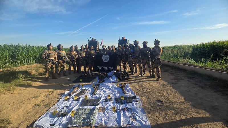 الطيران الحربي العراقي يقتل 6 إرهابيين أحدهم قيادي في داعش بكركوك