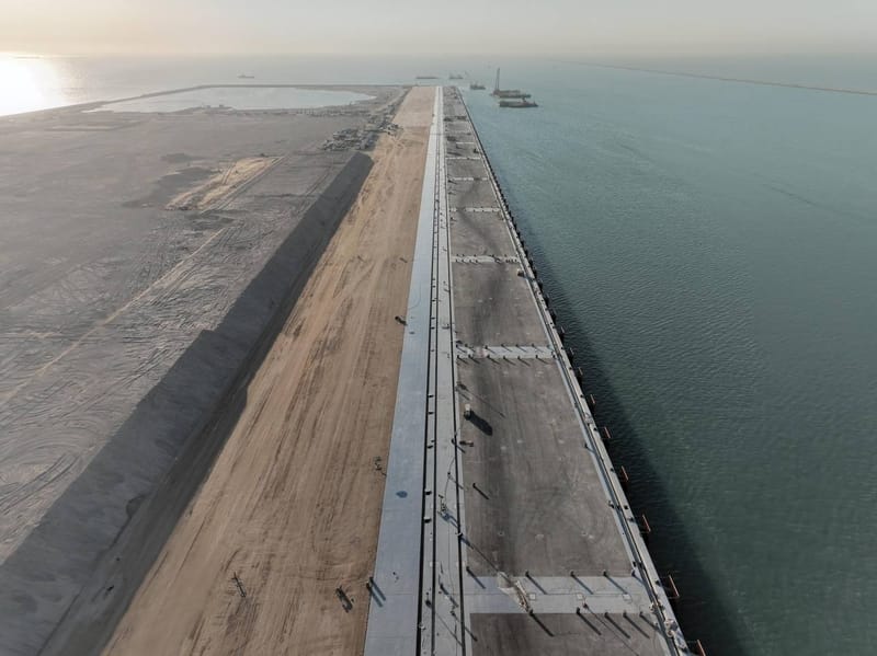 ميناء الفاو الكبير.. الانتهاء من كافة فقرات مشروع الارصفة الخمسة