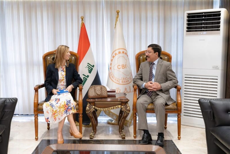 العراق وإسبانيا يبحثان التعاون في القطاع المالي