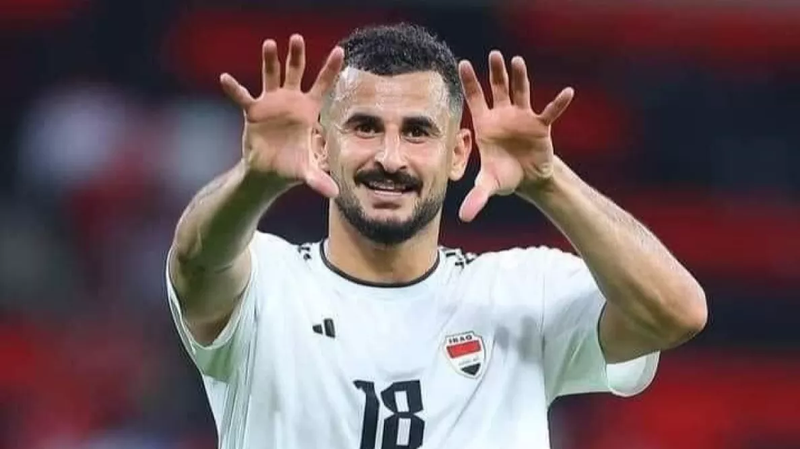 أيمن حسين يجري اليوم الفحوص النهائية قبل الالتحاق بتجمع المنتخب في البصرة