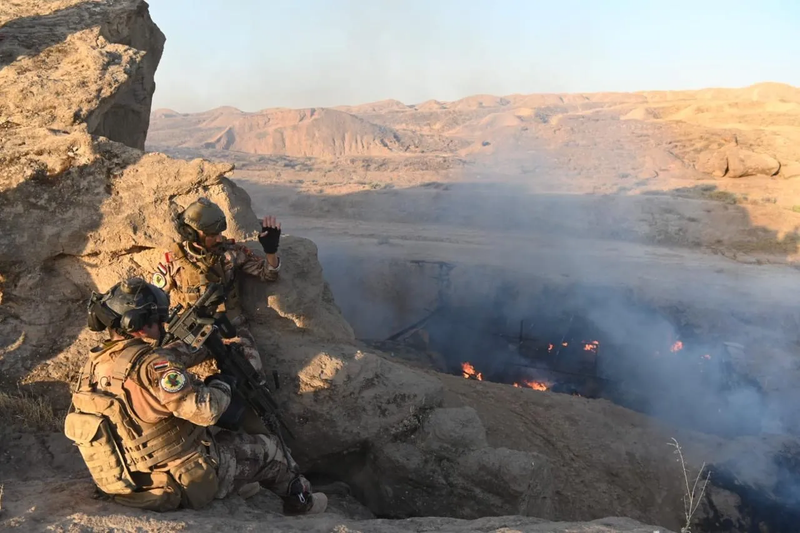 طائرات F_16 تقتل 4 دواعش بضربتين جويتين بكركوك