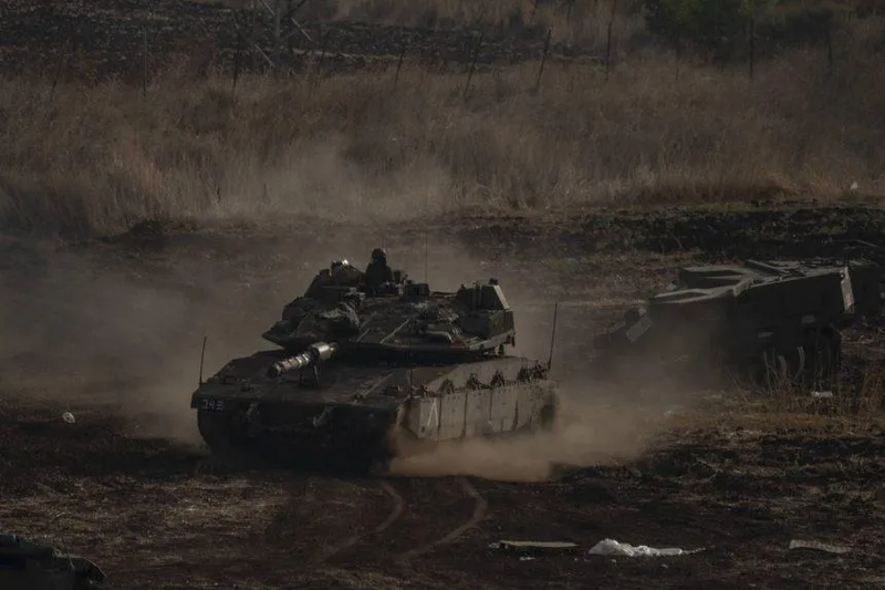 حزب الله يحرق دبابتي ‏ميركافا في مرتفع اللبونة بالصواريخ الموجّهة