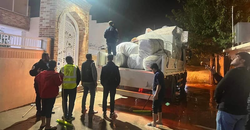 الهجرة والمهجّرين تقدم مساعدات للمتضررين من السيول في حلبجة