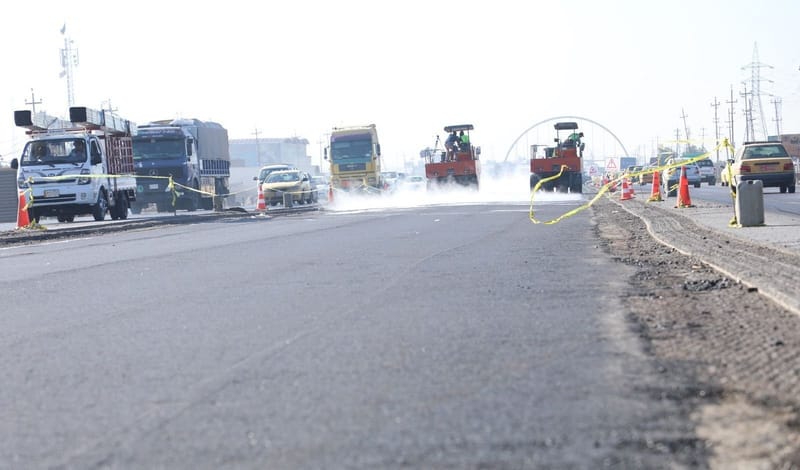 لأول مرة.. تقنية جديدة في مشاريع طرق وجسور بغداد