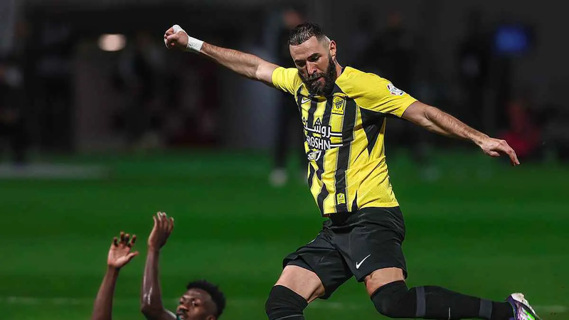 بنزيما يكرر إنجازا لافتا مع الاتحاد السعودي