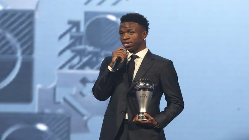 بعد فوزه بجائزة "ذا بيست".. في أول تعليق فينيسيوس يوجه رسالة لمنتقديه