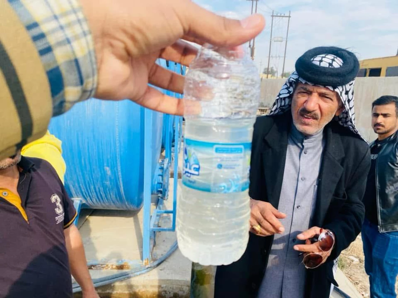 "رائحة، طعم، لون غير طبيعي".. مياه ذي قار تعجز محطات التنقية وتهدد أكثر من مليوني شخص