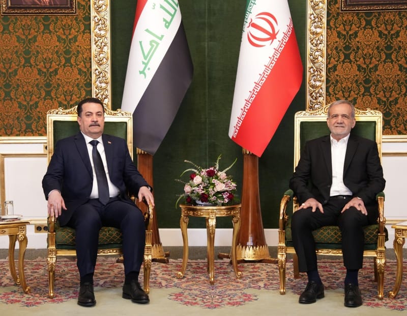 الرئيس الإيراني: العلاقات بين إيران والعراق في أفضل حالاتها