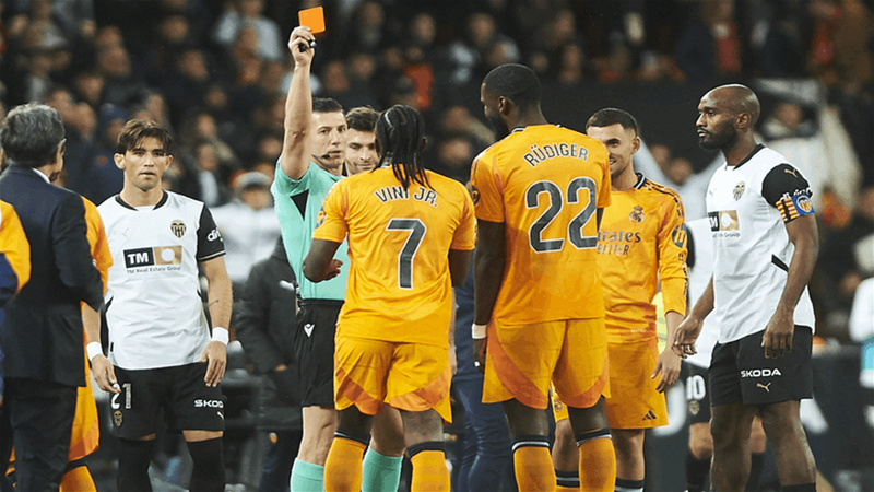 تحديد عقوبة "فينيسيوس" وإمكانية مشاركته بالسوبر الأسباني