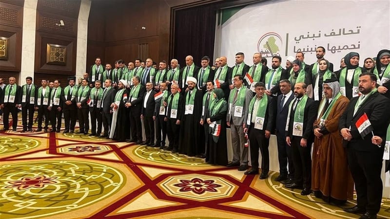 تحالف نبني يحدد 4 اطراف "تهدد النظام".. ويذكّر السنة والكرد بـ"مخاطر" تشجيع التغيير