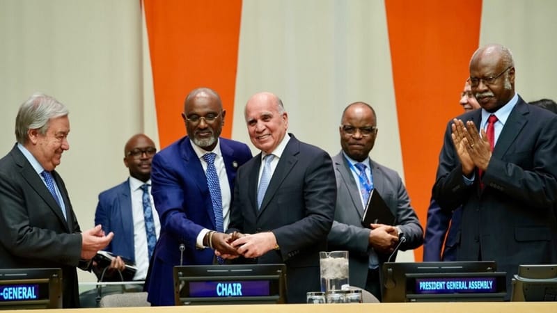 العراق يتسلم رئاسة "مجموعة الـ77 والصين" للعام 2025