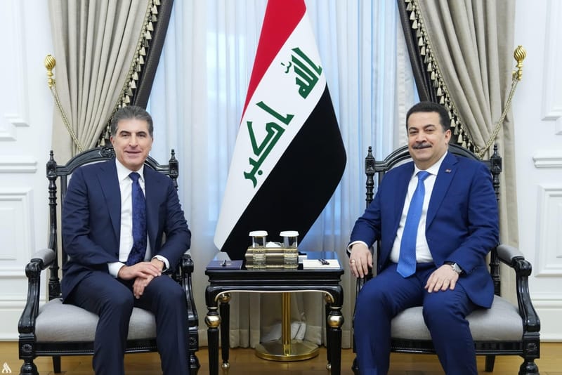 رئيس الوزراء يؤكد ضرورة استئناف إنتاج النفط وإعادة تصديره عبر ميناء جيهان التركي