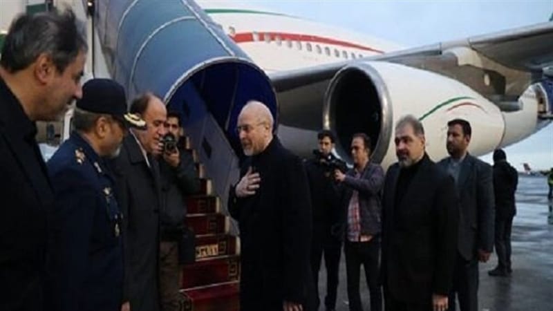 رئيس البرلمان الإيراني يصل بيروت لحضور "تشييع الامينين".. ويأمل بتأثيرها على "جبهة المقاومة"