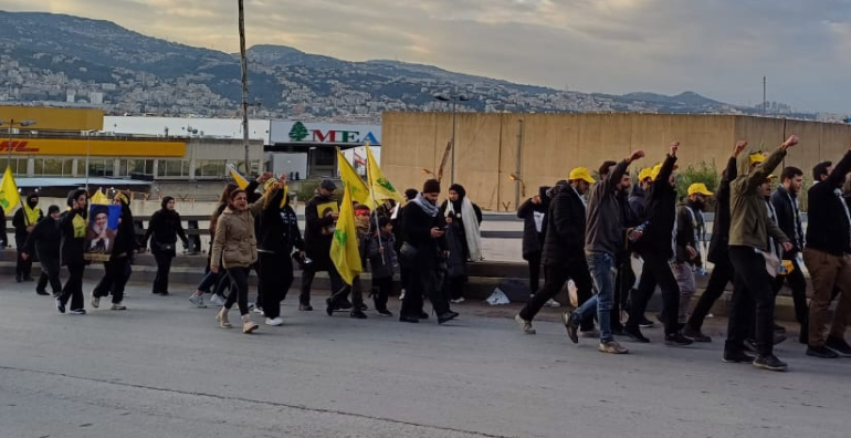 "بيروت تستقبل الحشود".. تشييع ضخم لنصر الله وصفي الدين وسط إجراءات مشددة
