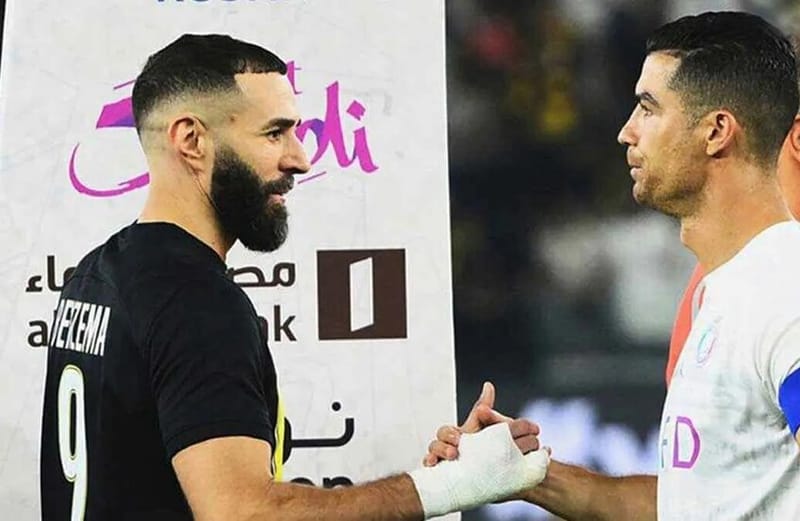 "تصعيد جديد"..كريم بنزيما يثير الجدل بتصرفه تجاه كريستيانو رونالدو