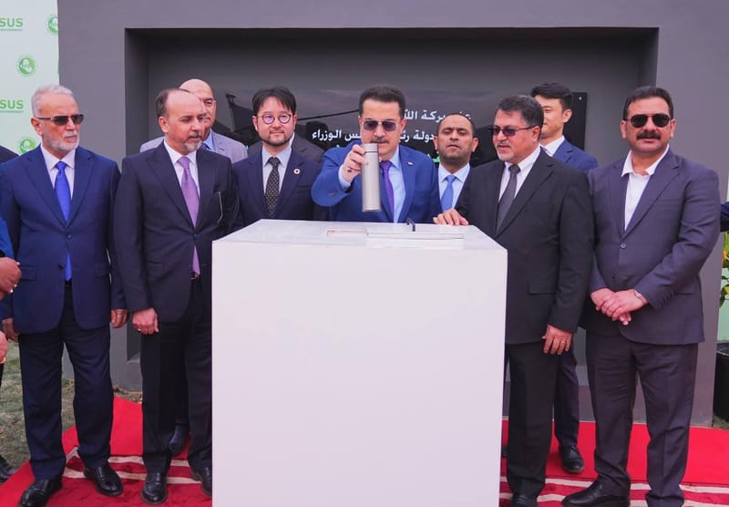 السوداني يطلق العمل التنفيذي بمشروع توليد الطاقة من النفايات في النهروان