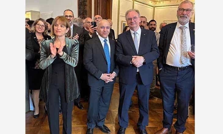 تطور جديد بقضية مشاركة «شقيق بارزاني» باحتفال للسفارة الإسرائيلية ببرلين