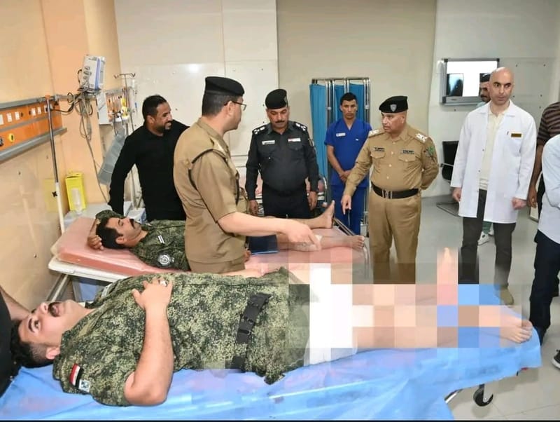 شرطة ذي قار تتابع حالة منتسبيها المصابين: سنواصل جهودنا في محاربة المخدرات