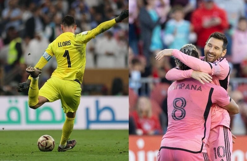 لقطة غريبة من هوغو لوريس المخضرم وميسي يقود إنتر ميامي لنصف نهائي أبطال "كونكاكاف"