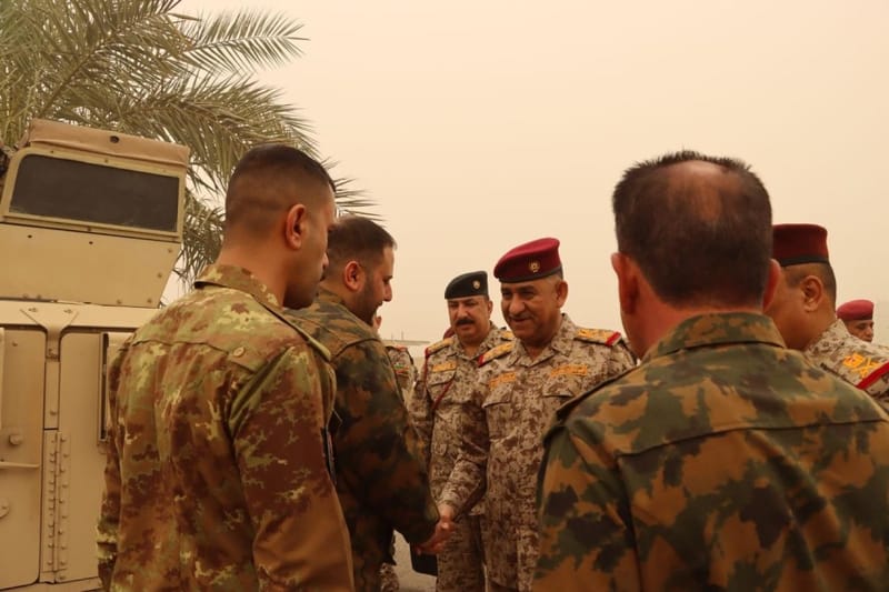 توجيهات من نائب قائد العمليات المشتركة للقطعات الأمنية في الطارمية