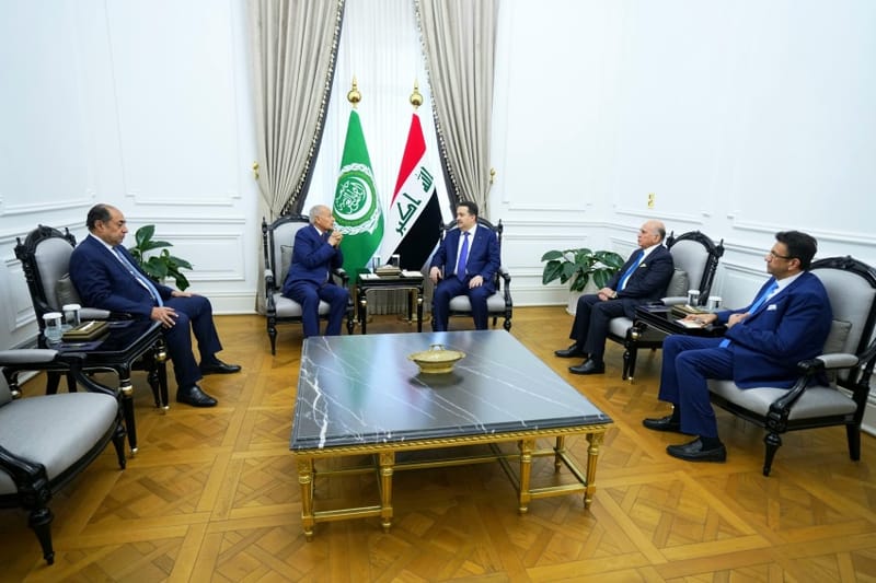 تفاصيل لقاء السوداني وأبو الغيط