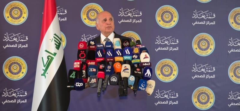 وزير الخارجية يعلن تفاصيل انعقاد القمة العربية في بغداد