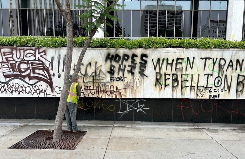 عمدة لوس أنجلوس: نهب 23 متجرا خلال الاحتجاجات