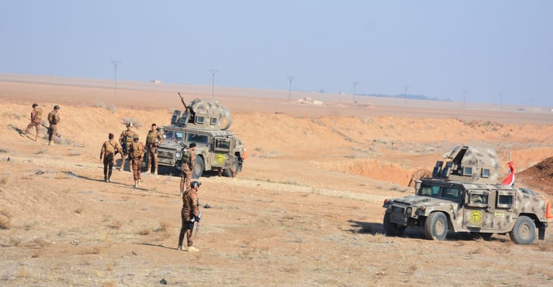 قوات الحدود تعلن حقيقة قيام جرافات سورية بإزالة السواتر الحدودية مع العراق