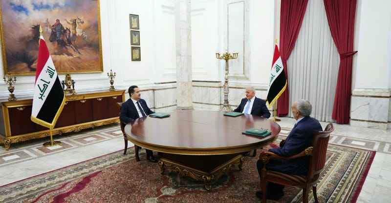 رئاسات العراق تجتمع وتخرج بثلاثة قرارات أحدها يخص اتفاقية خور عبدالله مع الكويت