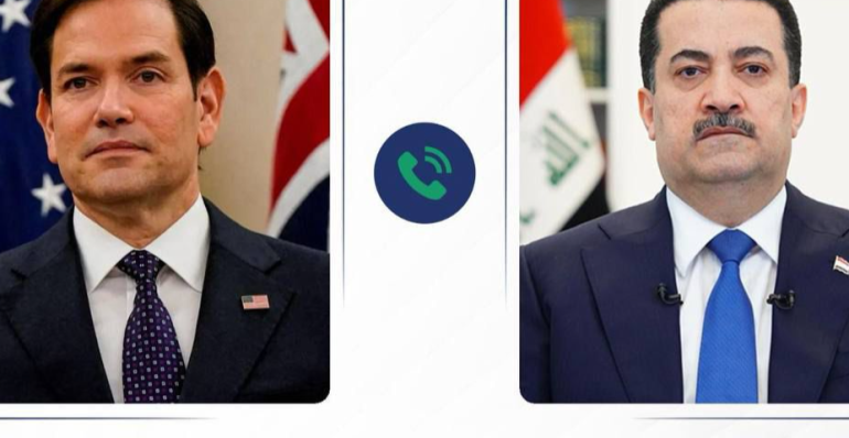 السوداني وروبيو يناقشان الهجمات على منشآت النفط وقانون الحشد وتحذيرات واشنطن