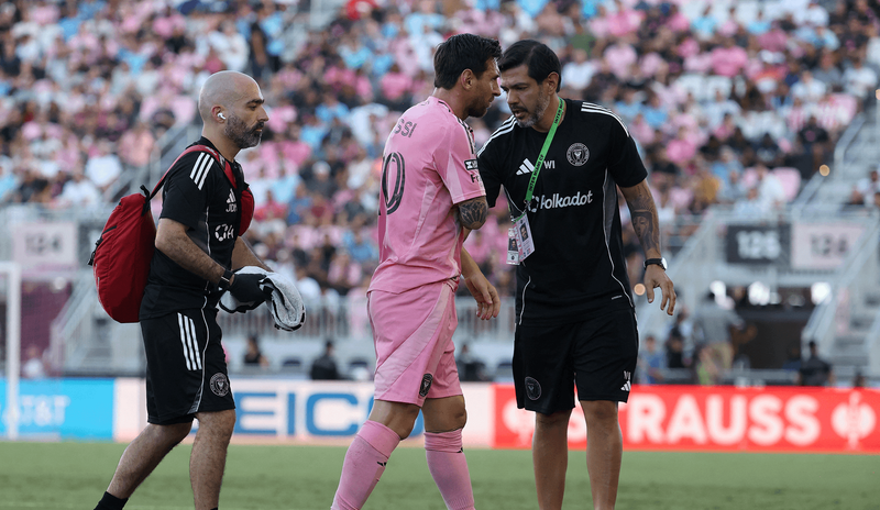 استمرار غياب ميسي عن إنتر ميامي بسبب الإصابة