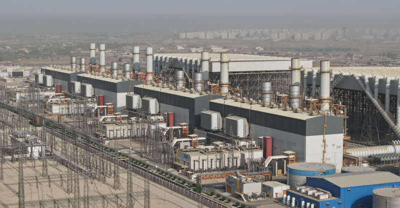 افتتاح وحدة توسعة إضافية لمحطة بسماية الغازية في بغداد