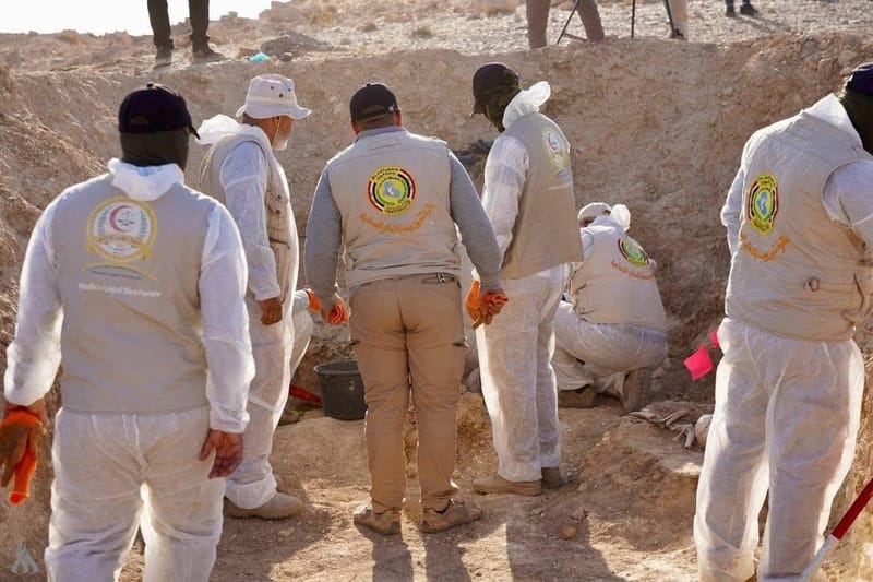 الحكومة العراقية: سندعم كل الجهود الفنية والقانونية من أجل التعرّف على ضحايا مقبرة الخسفة