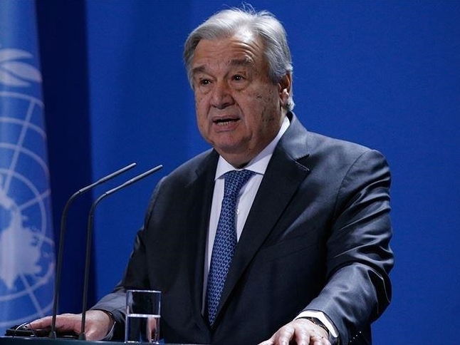 غوتيريش يدعو لوقف فوري لإطلاق النار في غزة