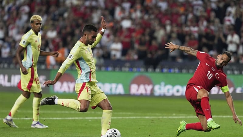 إسبانيا تسقط تركيا بسداسية في تصفيات المونديال