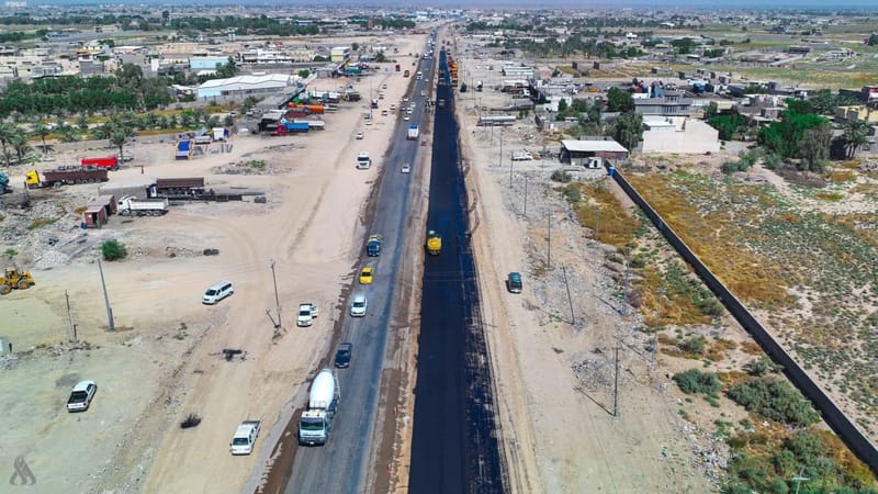 محافظ بغداد يعلن بدء أعمال إكساء طريق بغداد – بعقوبة السياحي