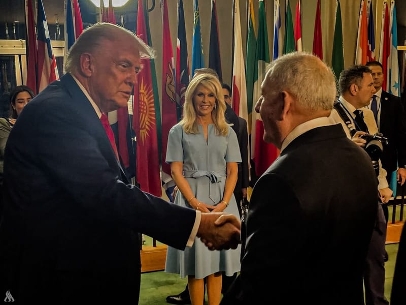 رئيس الجمهورية يلتقي نظيره الأمريكي على هامش أعمال الجمعية العامة للأمم المتحدة