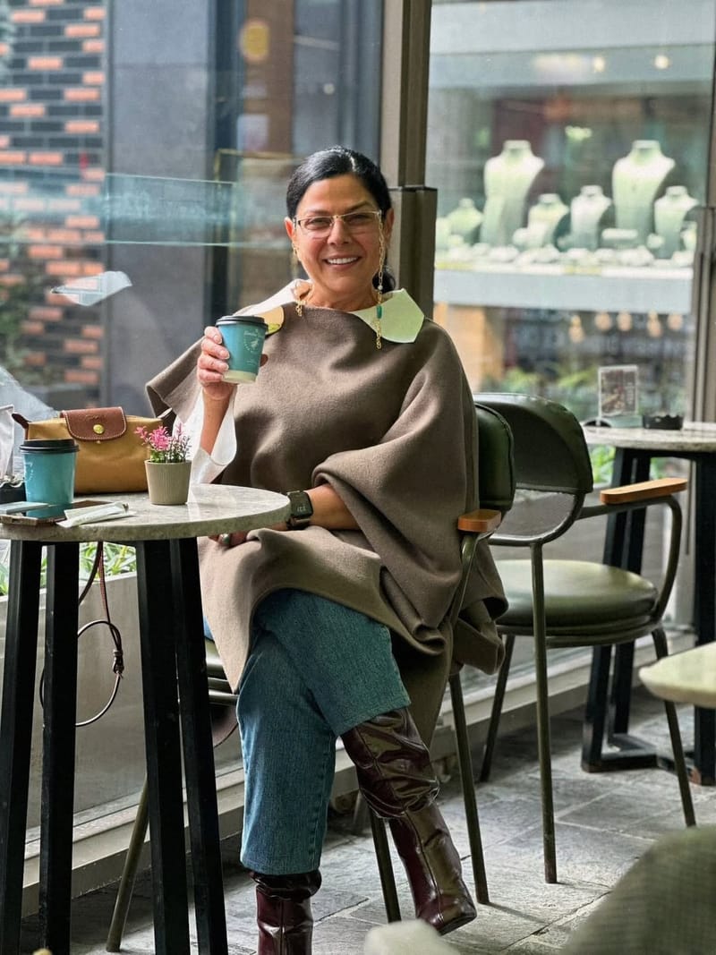 صباح الجزائري تلفت الأنظار بملامحها الطبيعية من دون مكياج