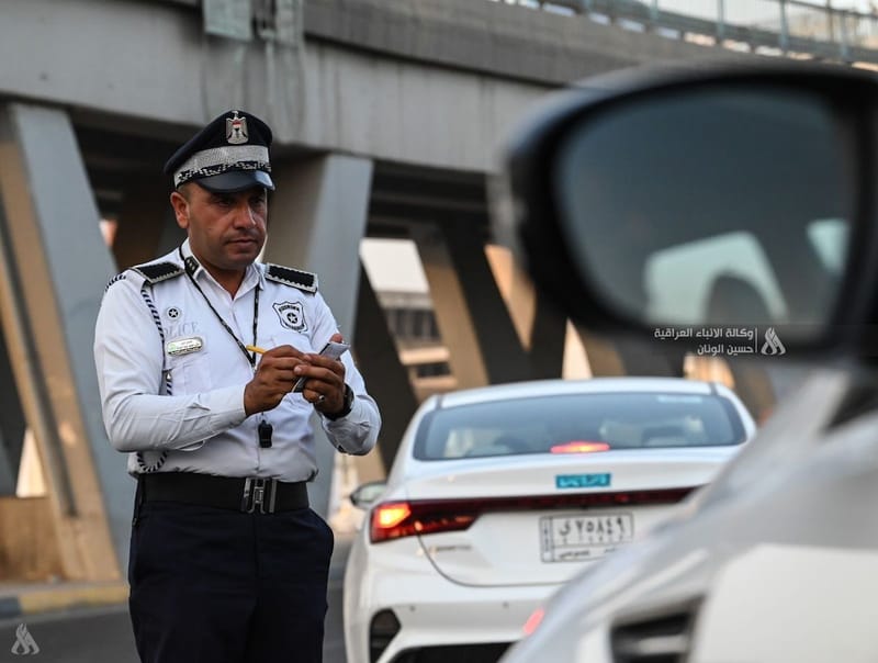 المرور: مركبات كردستان مشمولة بتسجيل المخالفات وتفاهمات مع الإقليم لتنظيمها