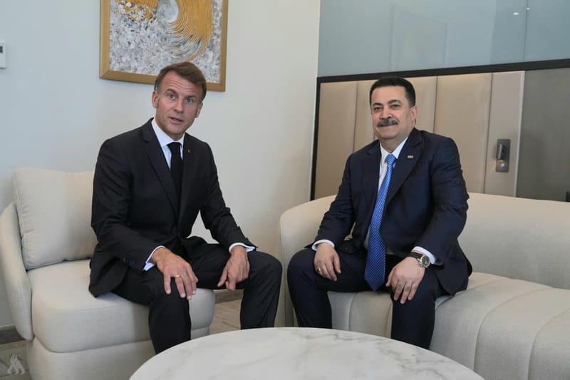 رئيس الوزراء وماكرون يؤكدان على أهمية إدامة وقف الحرب في غزة