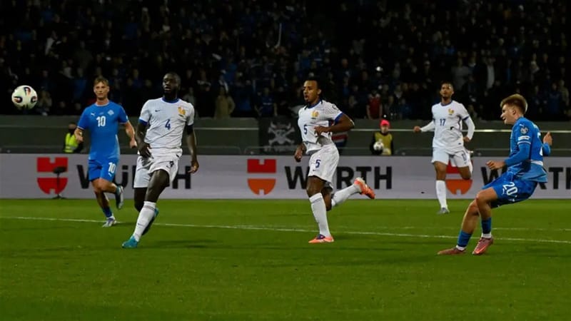 أيسلندا تحرج فرنسا بتصفيات كأس العالم