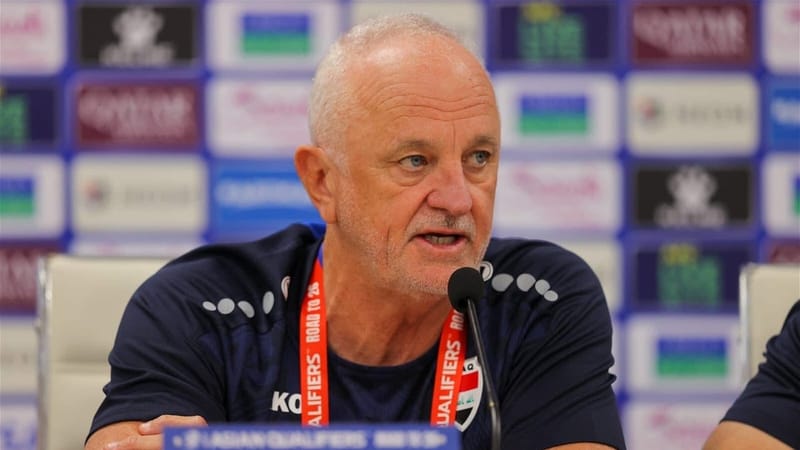 أول تعليق لمدرب المنتخب العراقي بعد التعادل مع السعودية