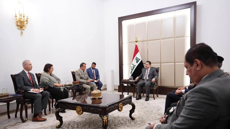 السوداني لقائد بعثة الناتو: العراق ينظر بأهمية لمستقبل علاقات التعاون الثنائي مع الدول الأعضاء