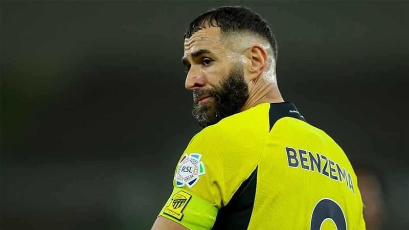 كريم بنزيما يغيب عن الاتحاد أمام الشرطة العراقي في دوري أبطال آسيا