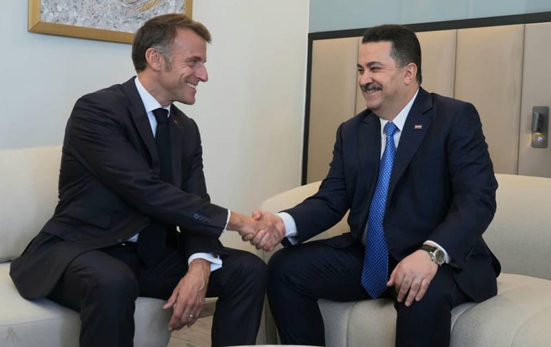 الرئيس الفرنسي: السوداني قدّم أجندة عظيمة لبلاده